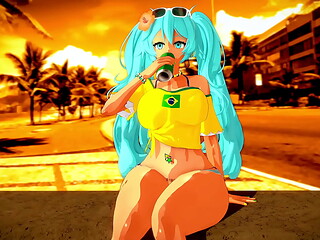 Miku in Brazil