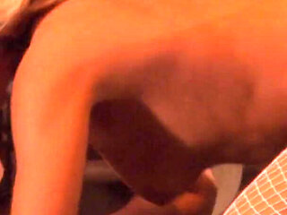 Long haired blonde moans in pleasure while getting banged rough