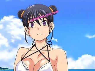 Honey Blonde 02 - Rough Beach Sex With Huge-Breasted Babe