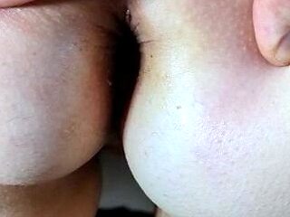 Big ass anally plugged and pounded doggystyle from his POV