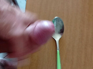 A spoonful of cum