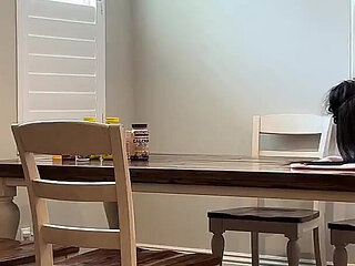 Fuck My Buddys Wife on the Dining Table While Hes Out of Town