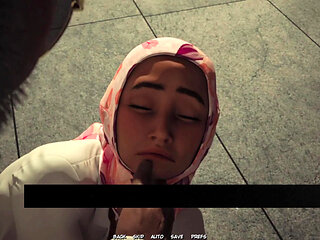 Muslim Maid Girl Sucking Older Boss Cock