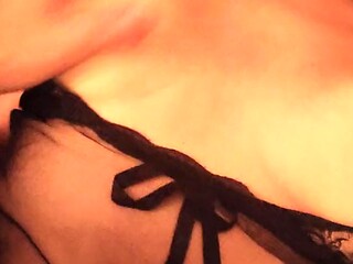 Sexy fitness wife in stockings stars in porn for the first time