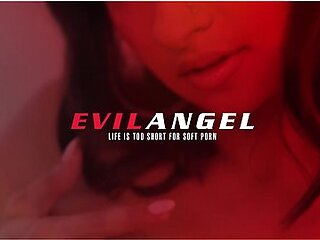 EVILANGEL Gorgeous College Girls KENDRA COLE & RYDER REY Dicked Down POV