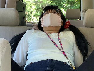 No301 Spreading Legs in a Car