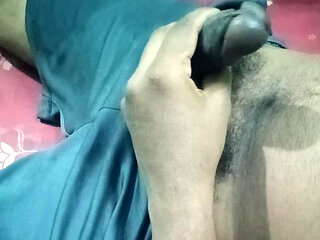 When I was alone at home... So my fist