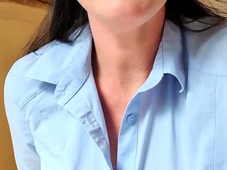 Leann amateur beautiful brunette with big boobs