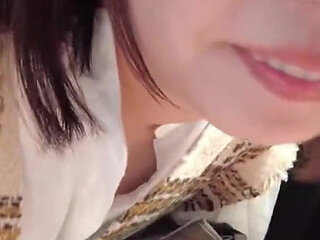 Rail-tease Rendezvous with a Short-cut Cutie Savoring Every Warm Drop Part.1