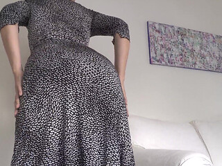 Jerking off Hard Inside Your Pants and Sniffing My Ass, Lady Victoria Valente