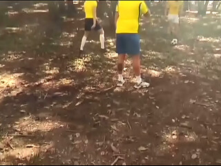 Sexo BARABACK cos jogadores do Brasil