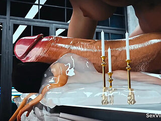 Zora and Sora Hardcore Fucking with Monster Cock 3D Hentai Animation