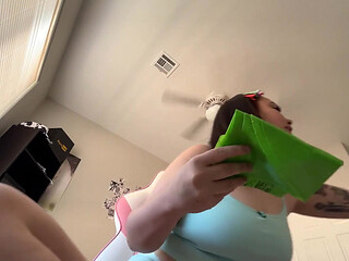 Giantess Goddess Blows Your Inflatables
