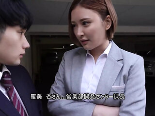 Female Boss Loves Have Sex with Young Guy, the First Thing After Work Is Make Love - Part 1