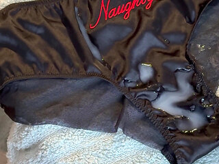 Cum on Wife's Panties 9