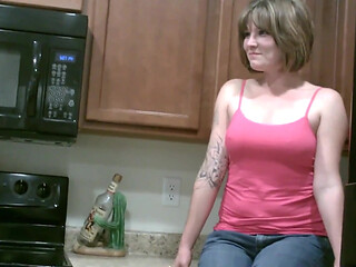 Misty strips off all her clothes for the camera