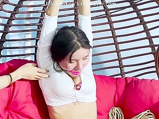 Chinese Girl Bondage And Vibrated