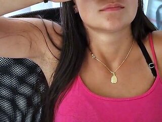 Hot redhead amateur teen girl riding and jerking boyfriend