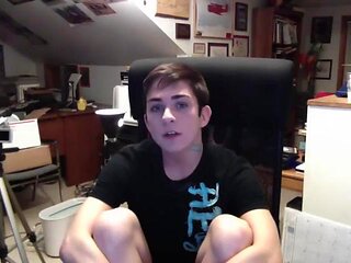 Twink Zack Cybersex Stroke Show