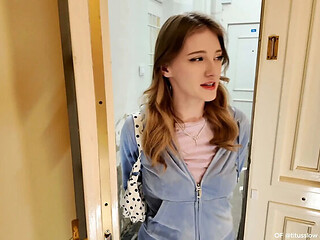 Melody Marks Messy Surprise Blowjob Titus Low