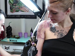 Amateur Blonde Chick Strips To Thong