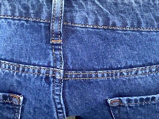 Short Jeans Ass Fart Blasts Straight to Your Face