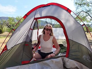 Naked Hike! Sweating Solo on Hot Trails