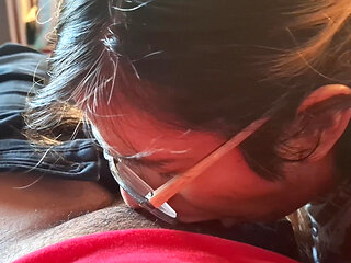 Blowjob to my big mature boyfriend