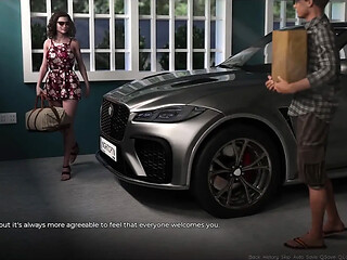 Older man seduces teen crush in 3D animation