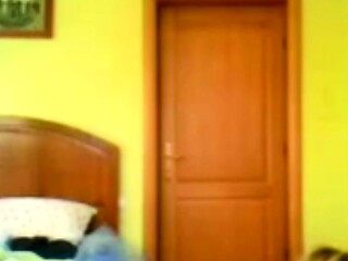 stepmom dresses up in our summer cottage (voyeur)