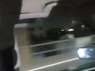 Argentina Sucking and Fucked by a Huge Cock on Uber Ride