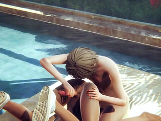 Yaoi Femboy - Two Sexy Sissy Boys Sex in Spa Part 2