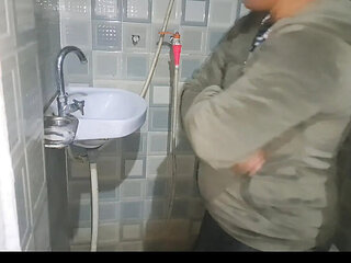 Secret House Encounter: Desi Aunty Roleplay with Young 18 Year Old Girl - Indian Homemade Fucking