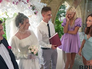 A hot russian bride Jane White got banged in the cowgirl pose