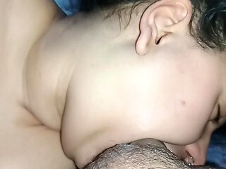 Rolling Her Throat Deep On The Stalk Of Her Cock, She Wants Cum