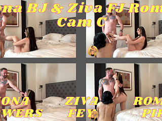 Mona BJ Ziva FJ Roman Cam C 4K