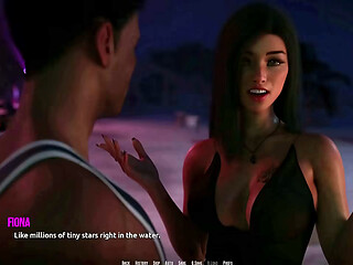 Dominos Beach 26 - John'_s Alone Time With Fiona at Beach &amp_ Home - Kiss Scene