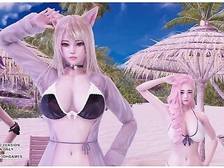 League of Legends fantasy with a sultry dance
