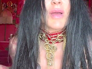 Busty Goddss Jenevieve Hexxx Belly Dances and Shows Her Amazing Curves!