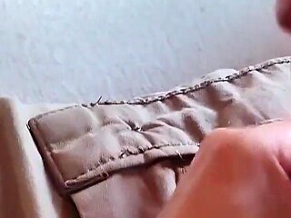 Homemade: Dominant Handjob and Footjob in Sheer Nylons