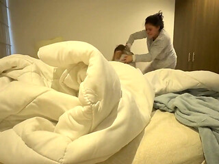 Wrestling Between Women and Tickling