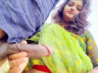 Desi village Girl Fucked First time with her jija Xxx video tight pussy fuck viral video
