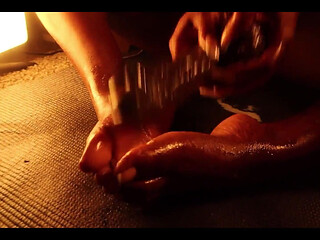 Lolla Black XXX Ebony Toes and Soles