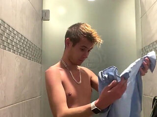 Post workout shower