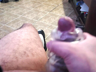 Playing with a Fleshlight until sperm comes out 2