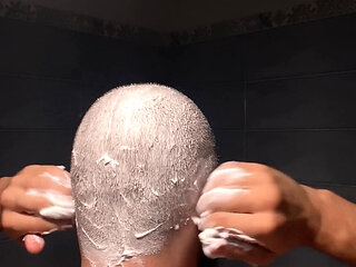 Asmr Video of Me Shaving Head