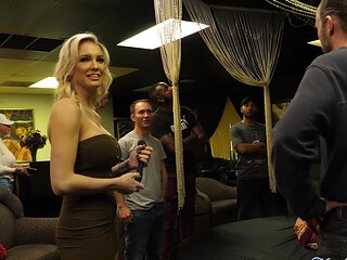 Kenzie Taylor, busty blonde milf, gets fucked hard