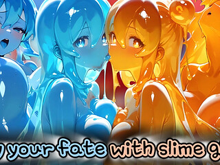 Newbie meets slime girl and learns to pound in the forest