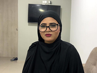Religious Muslim Stepsister Puts Her Beliefs Aside To Try A Cock