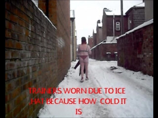 A WINDY NIGHT WALK & A WALK IN THE SNOW